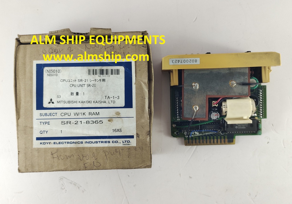 KOYO SR-21-8365 CPU W/1K RAM