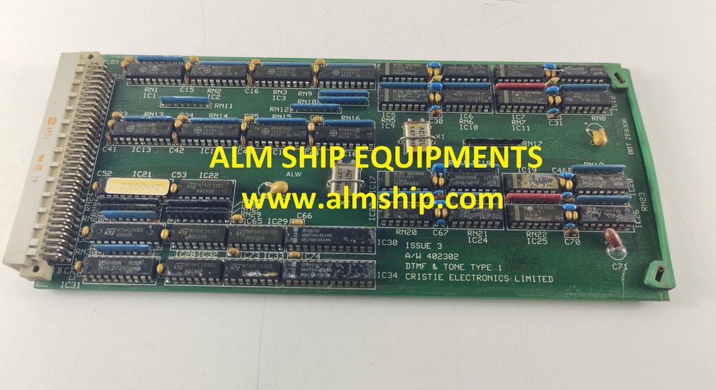 CRISTIE ELECTRONICS A/W 402302 DTMF &amp; TONE TYPE-1