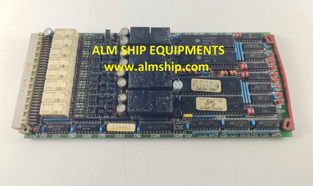 CRISTIE ELECTRONICS A/W 402303 MOD RECORD 2-13