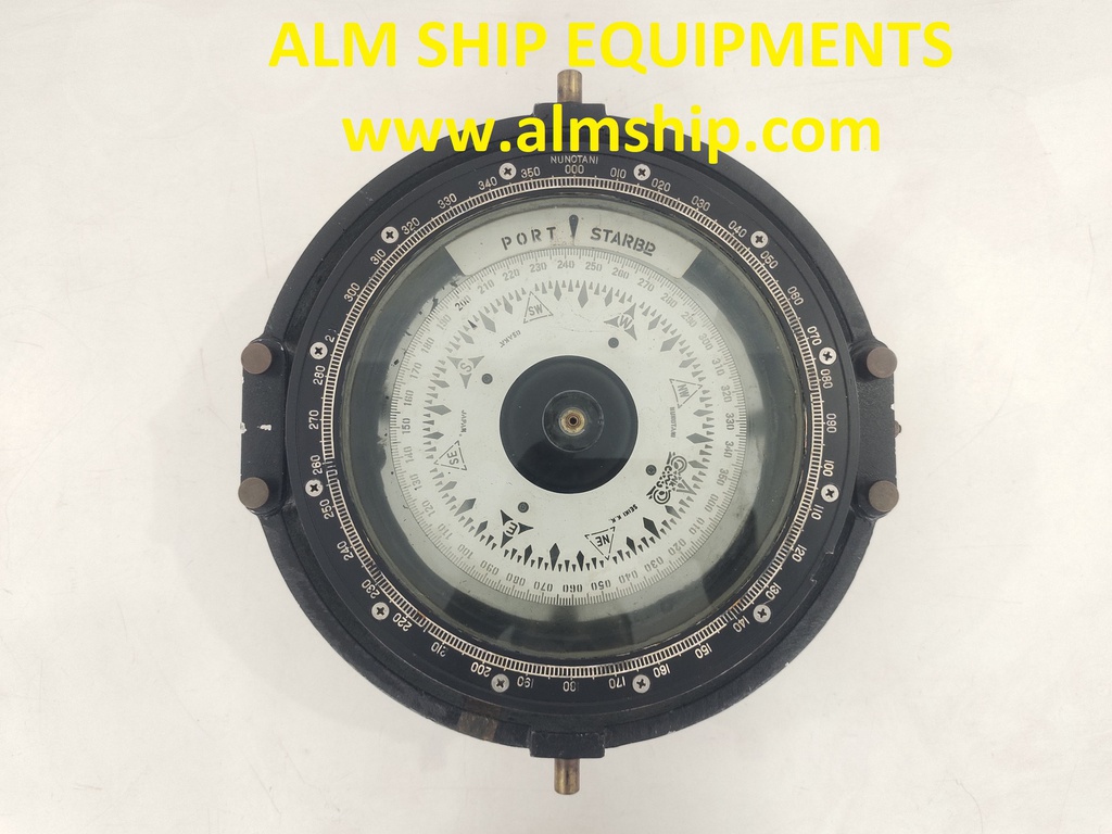 OSAKA NUNOTANI SEIKI KN-R165 MAGNETIC COMPASS BOWL 1726