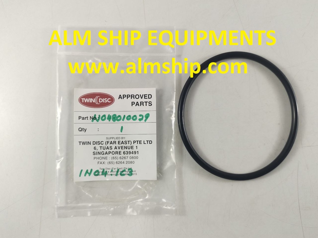 TWIN DISC O-RING P/N N048010029