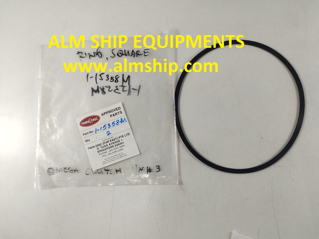 TWIN DISC O-RING P/N: 1-15358-M