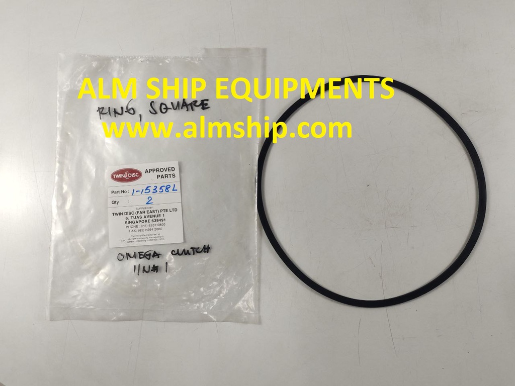 TWIN DISC O-RING P/N: 1-15358-L