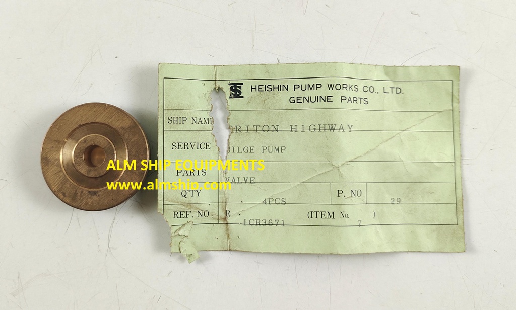 HEISHIN PUMP VALVE HP-2A