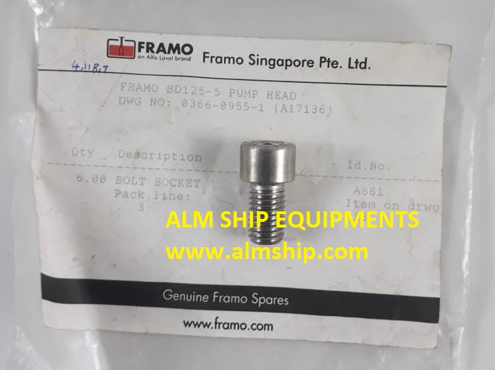 FRAMO BOLT SOCKET