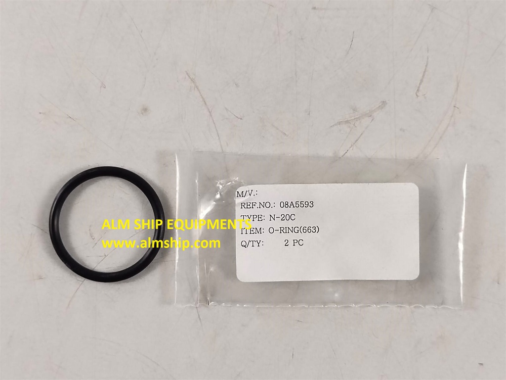 O-Ring P/n 663 For Taiko Kikai N-20C