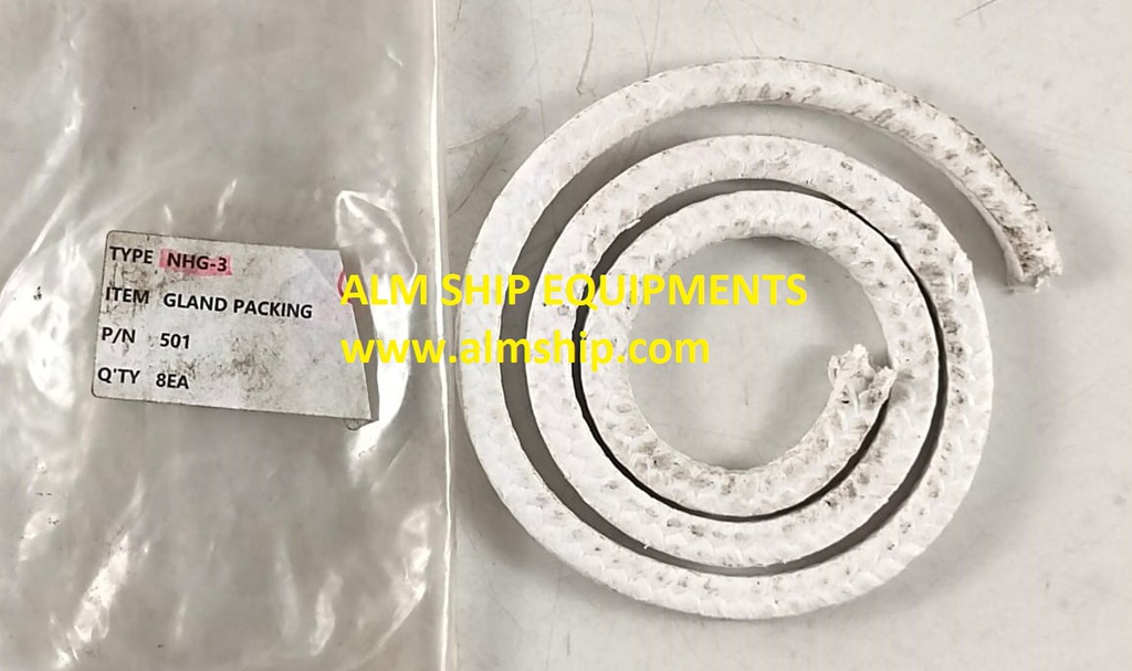 Gland Packing P/n 501 For Taiko Kikai NHG-3