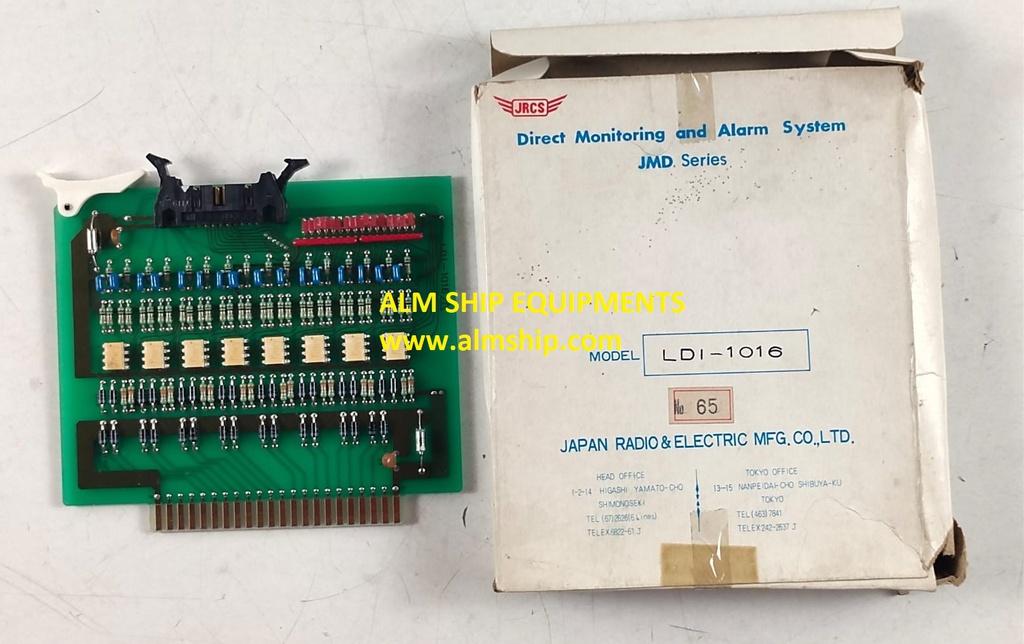 Jrcs LDI-1016 &amp; LDI-I0I6 Pcb Card