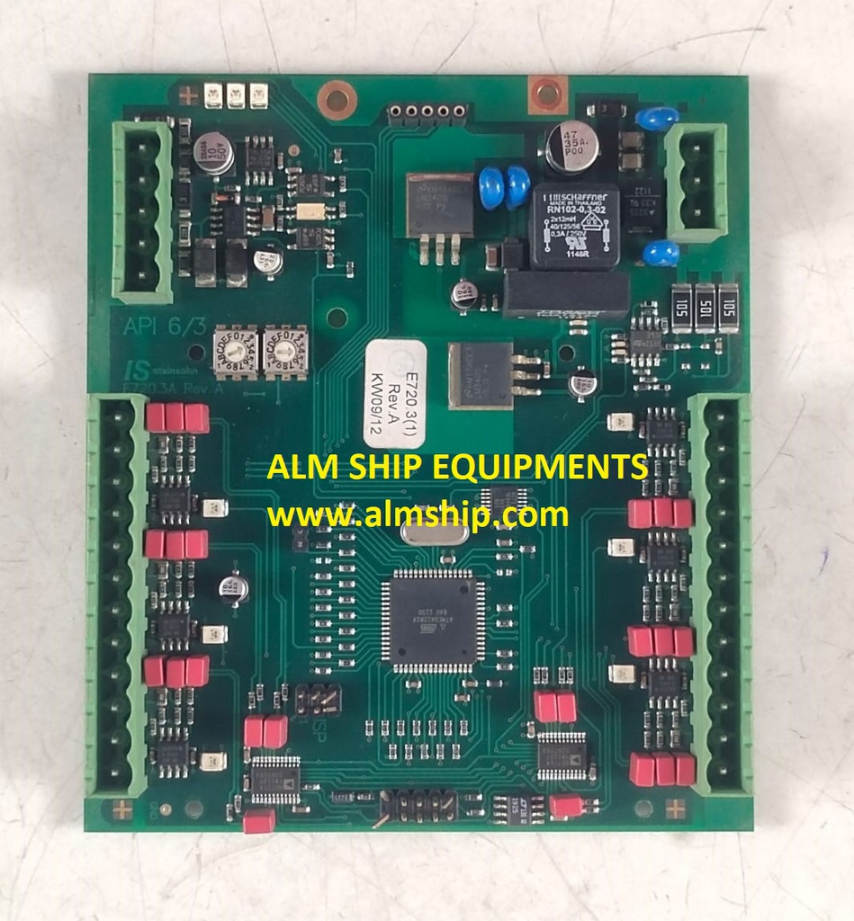 Steinsohn F102004A Rev.I API 6/3 Plus E720.3B Rev A Analog Module