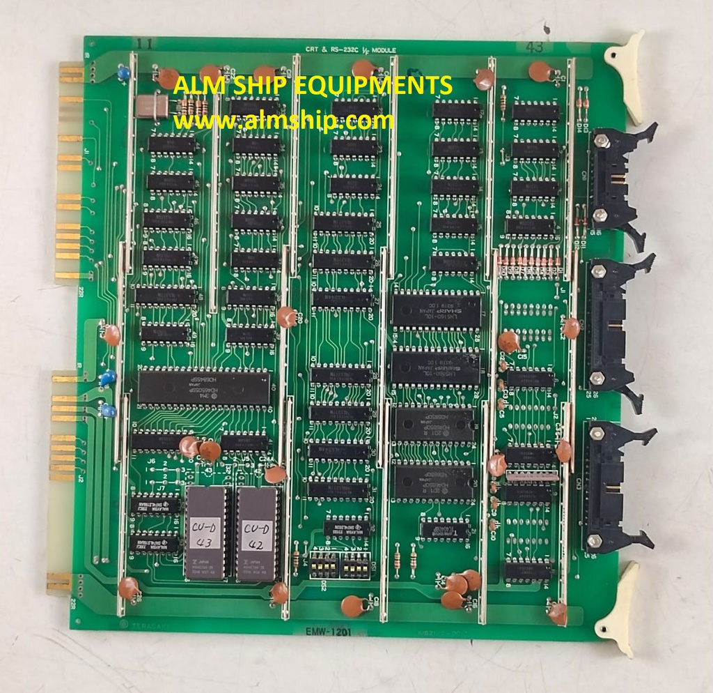 Terasaki EMW-1201 K/821/2-001D CRT &amp; RS-232C I/F MODULE