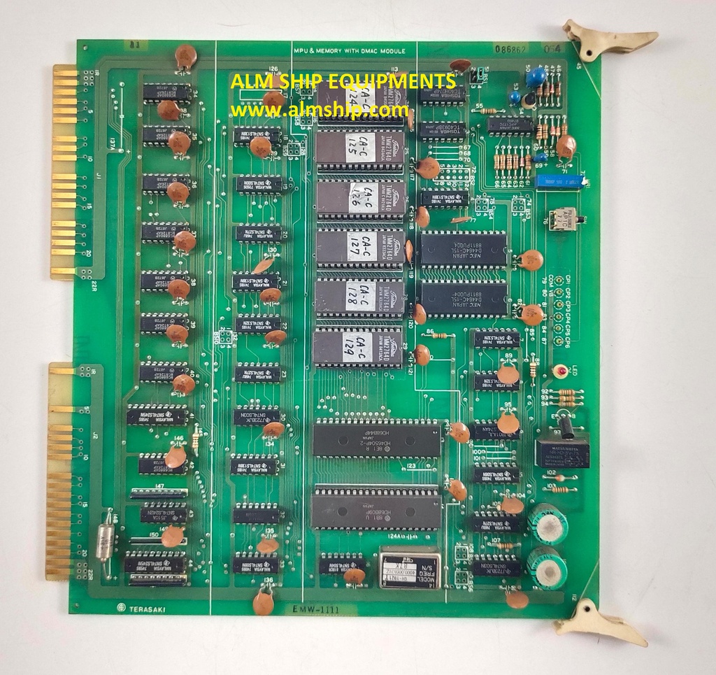 Terasaki EMW-1111 K/831/6-001B Mpu &amp; Memory with Dmac Module