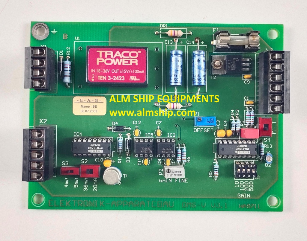 ELEKTRONIK-APPARATEBAU DMS-V PCB CARD
