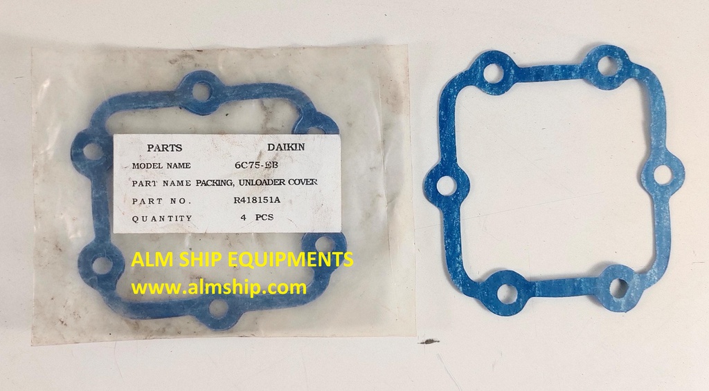 DAIKIN 6C75-EB PACKING UNLOADER COVER