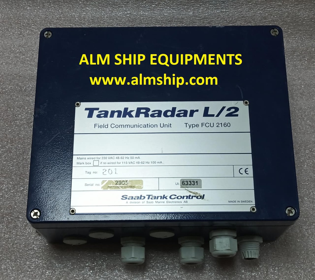 FIELD COMMUNICATION UNIT/ SAAB TANK CONTROL