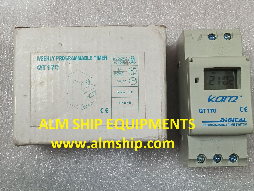 PROGRAMMABLE TIMER SWITCH/KAM