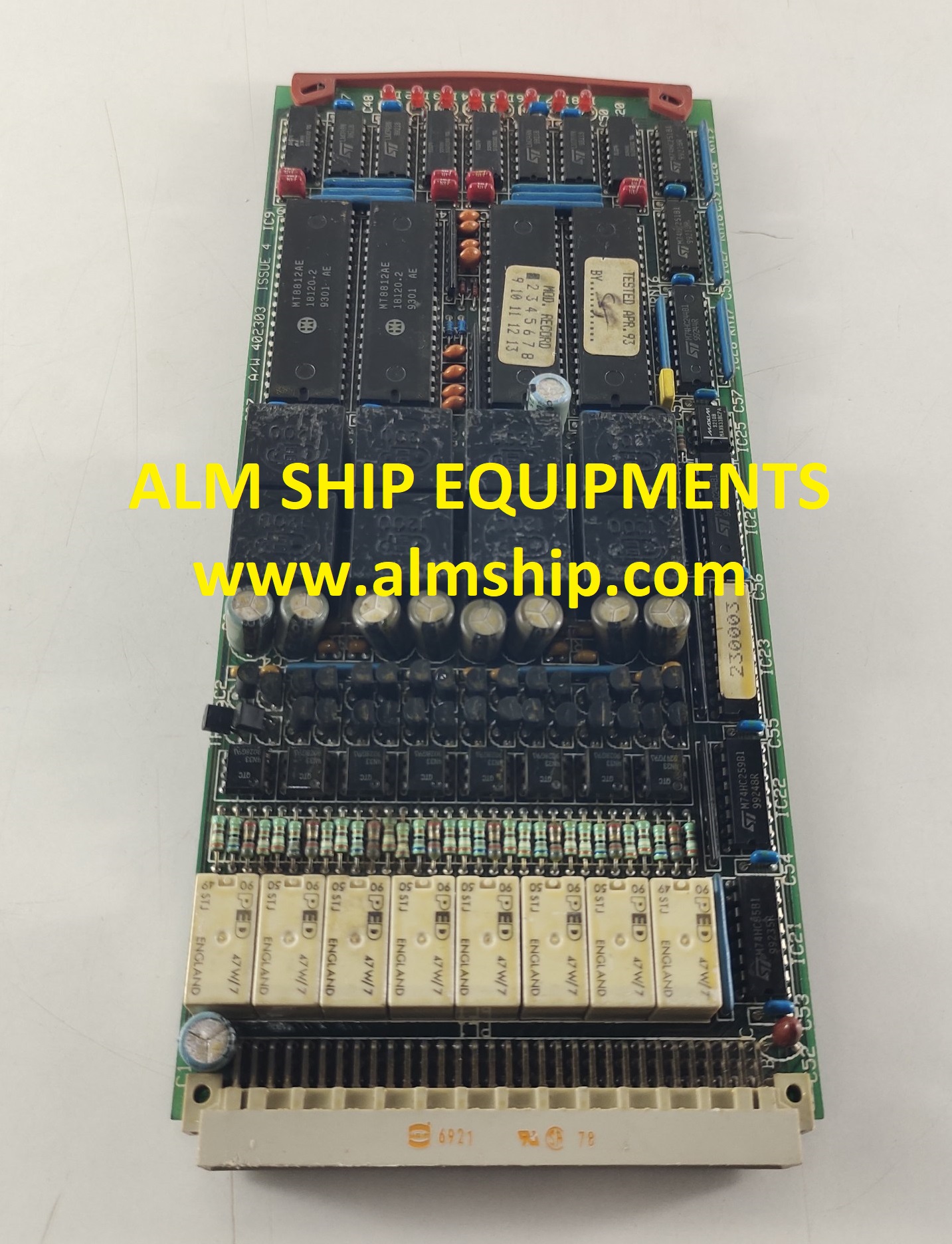 CRISTIE ELECTRONICS A/W 402303 MOD RECORD 2-13