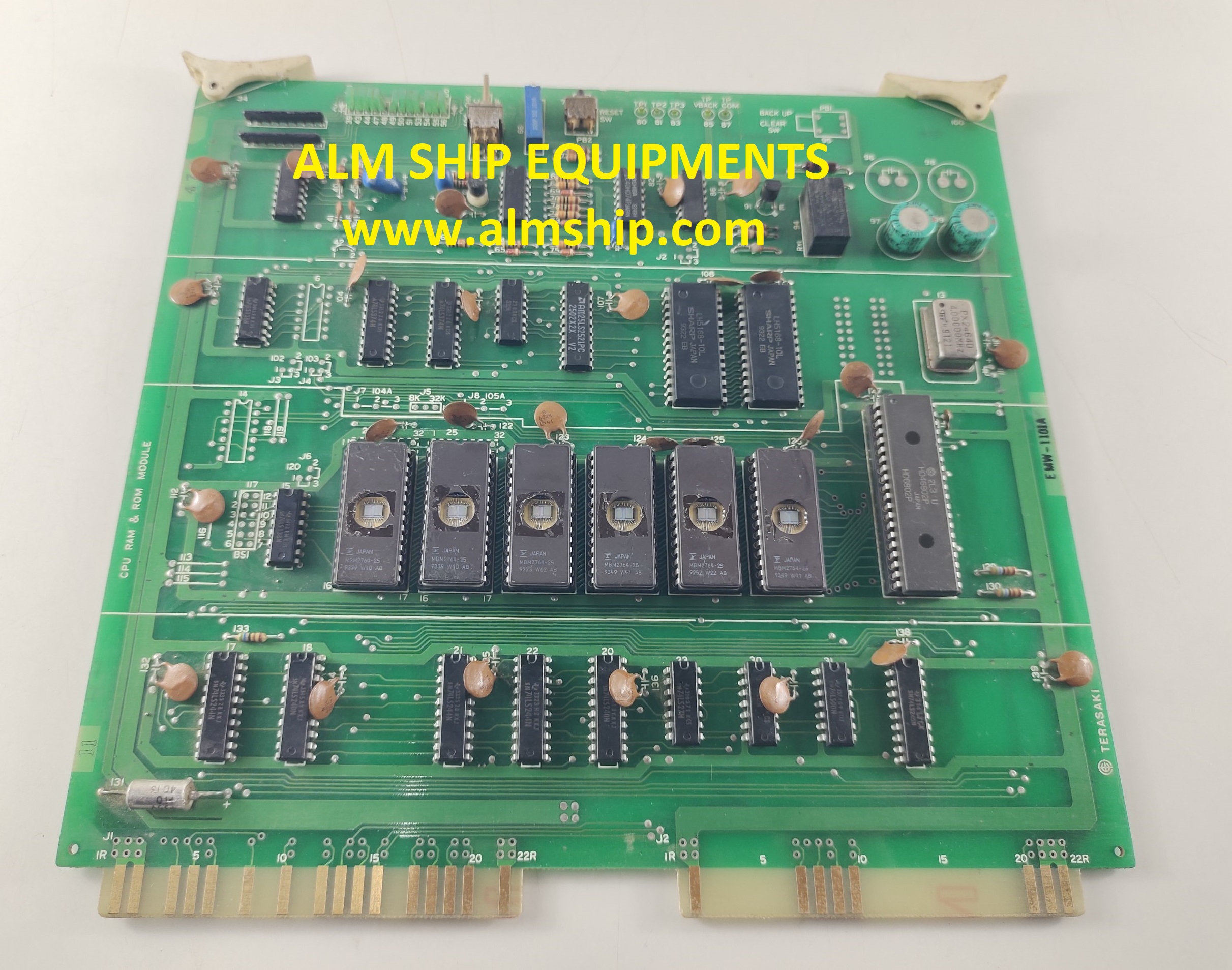 TERASAKI EMW-1101A CPU RAM & RAM MODULE K/834/5-001D