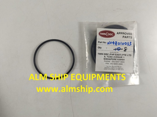 TWIN DISC O-RING P/N N048010033