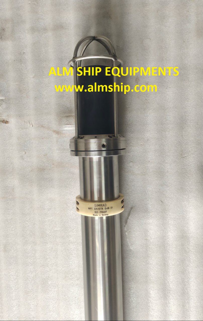 KONGSBERG MARITIME AS HYDROACOUSTICS TRANSPONDER (SIMRAD) MPT 331/DTR DUB-ST. 102- 210407