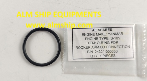 YANMAR O-RING FOR ROCKER ARM LO CONNECTION S165