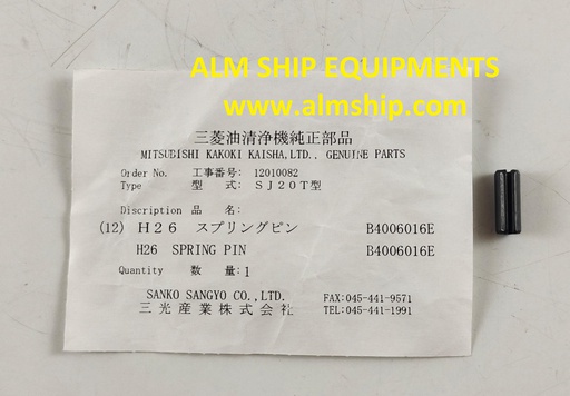MITSUBISHI SPRING PIN SJ20T