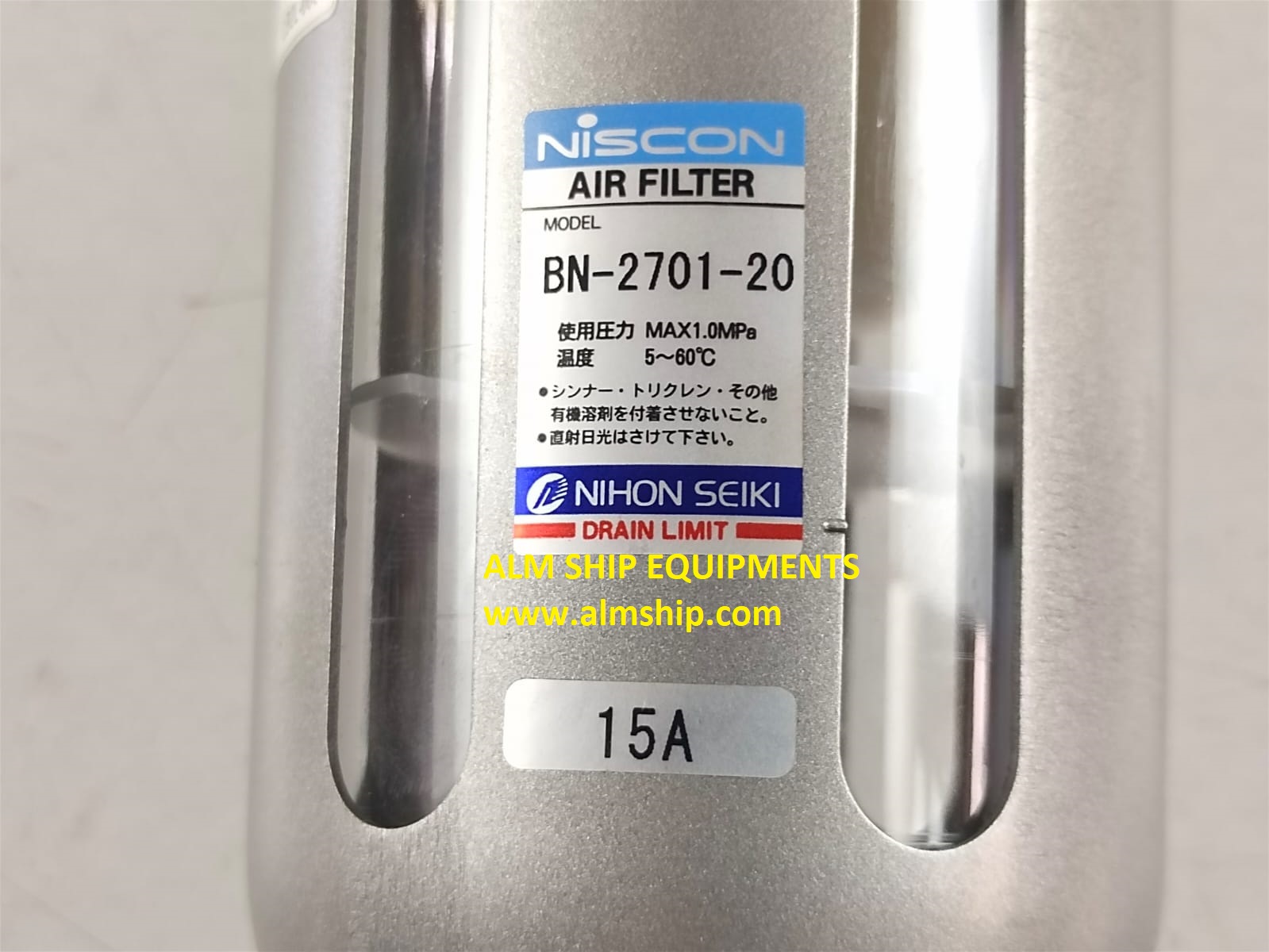 Niscon & Nihon Seiki BN-2701-20 Air Filter