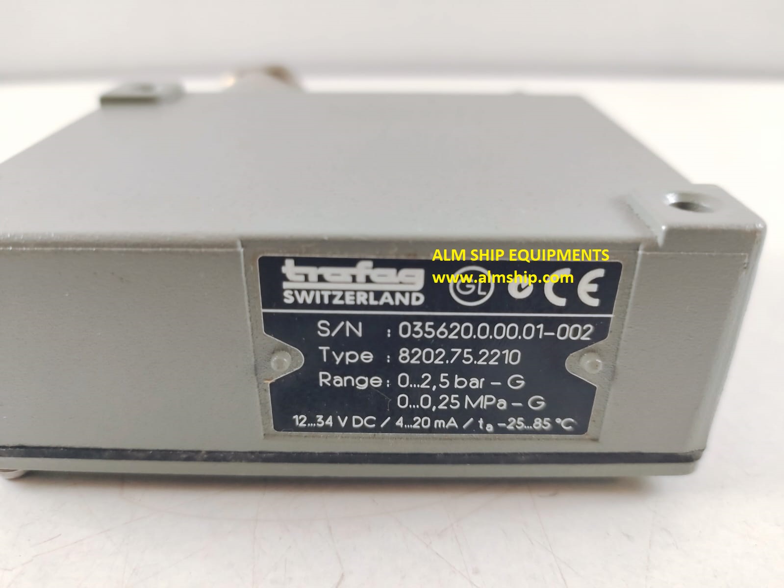 Trafag 8202.75.2210 Pressure Transmitter