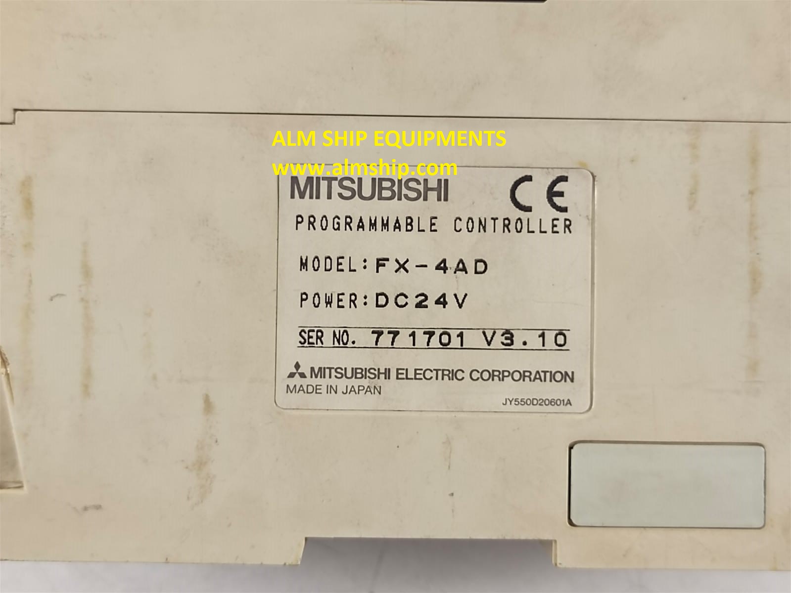 MITSUBISHI PROGRAMMABLE CONTROLLER-FX-4AD