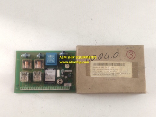 Saacke RSE-P Automatic Combustion Control Pcb Card