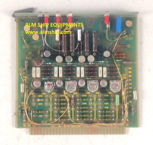 Soren T. Lyngso 99230100 V01 Rpm Error Amplifier 3 Pcb Card