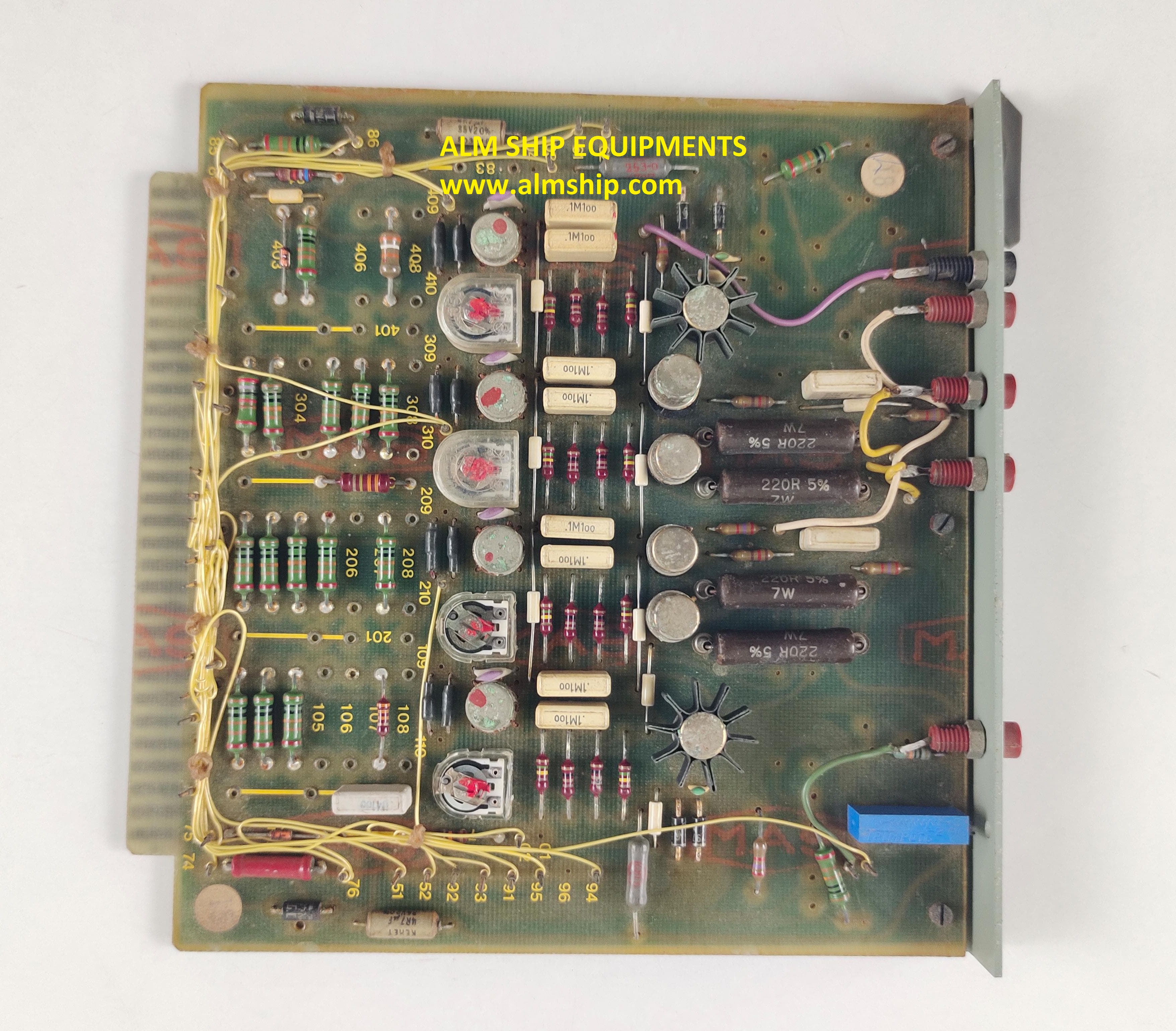 Soren T. Lyngso 992201 Rpm Error Amplifier 3 Pcb Card