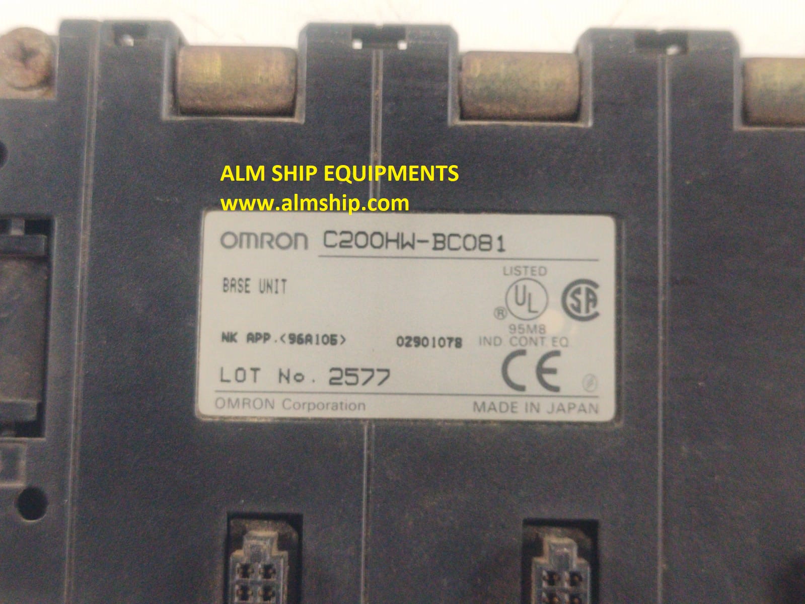 Omron C200HW-BCO81 Base Unit