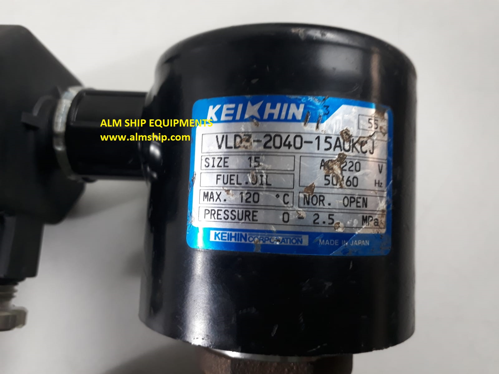 SOLENOID VALVE VLD3-2040-15AUKCJ KEIHIN
