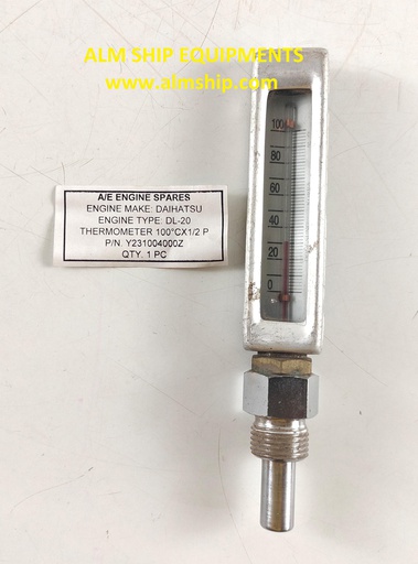 DAIHATSU THERMOMETER 100°CX1/2P DL-20