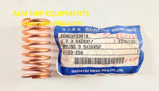 DAIHATSU SPRING 3.5X26X57 PS-26H
