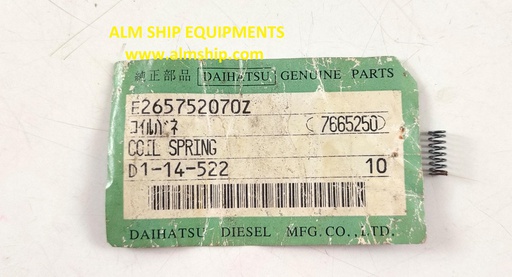 DAIHATSU COIL SPRING