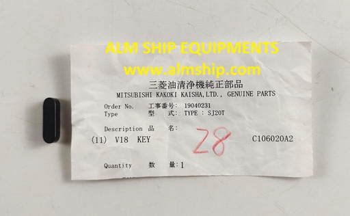 MITSUBISHI KEY SJ20T