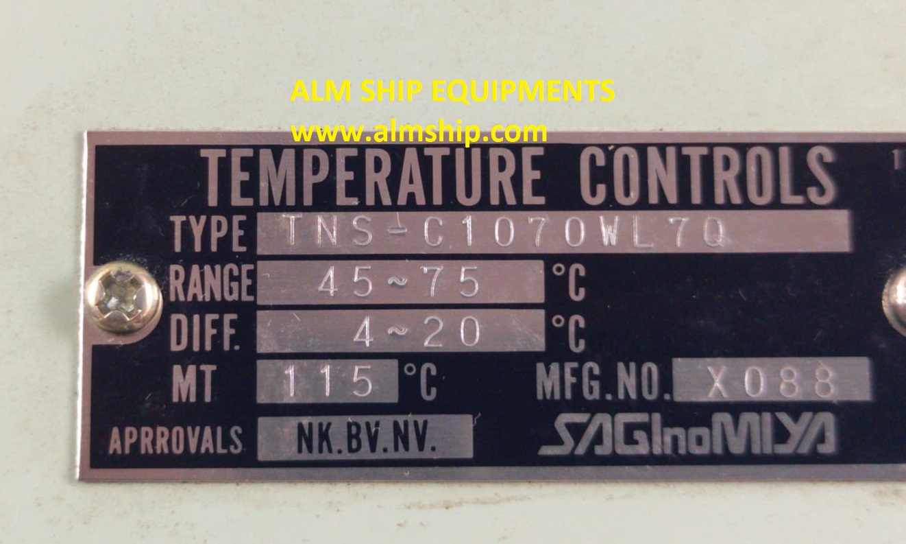 Saginomiya TNS-C1070WL7Q Temperature Control