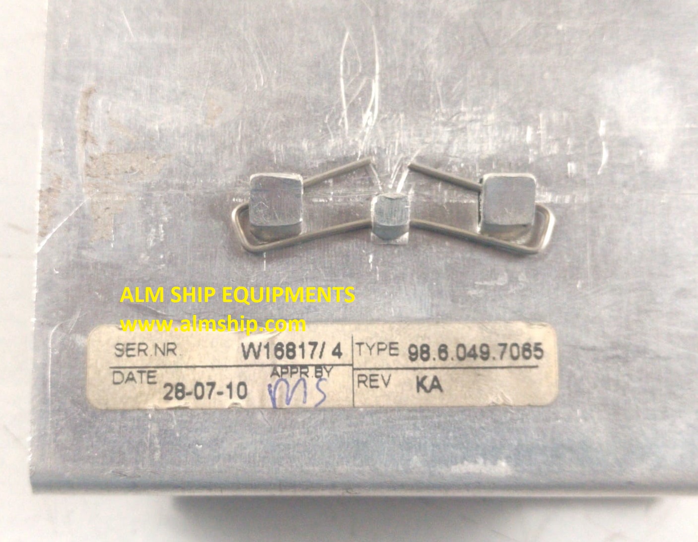 Praxis 98.6.049.7065 / 98.6.049.706 Control Processor Board Id XP102