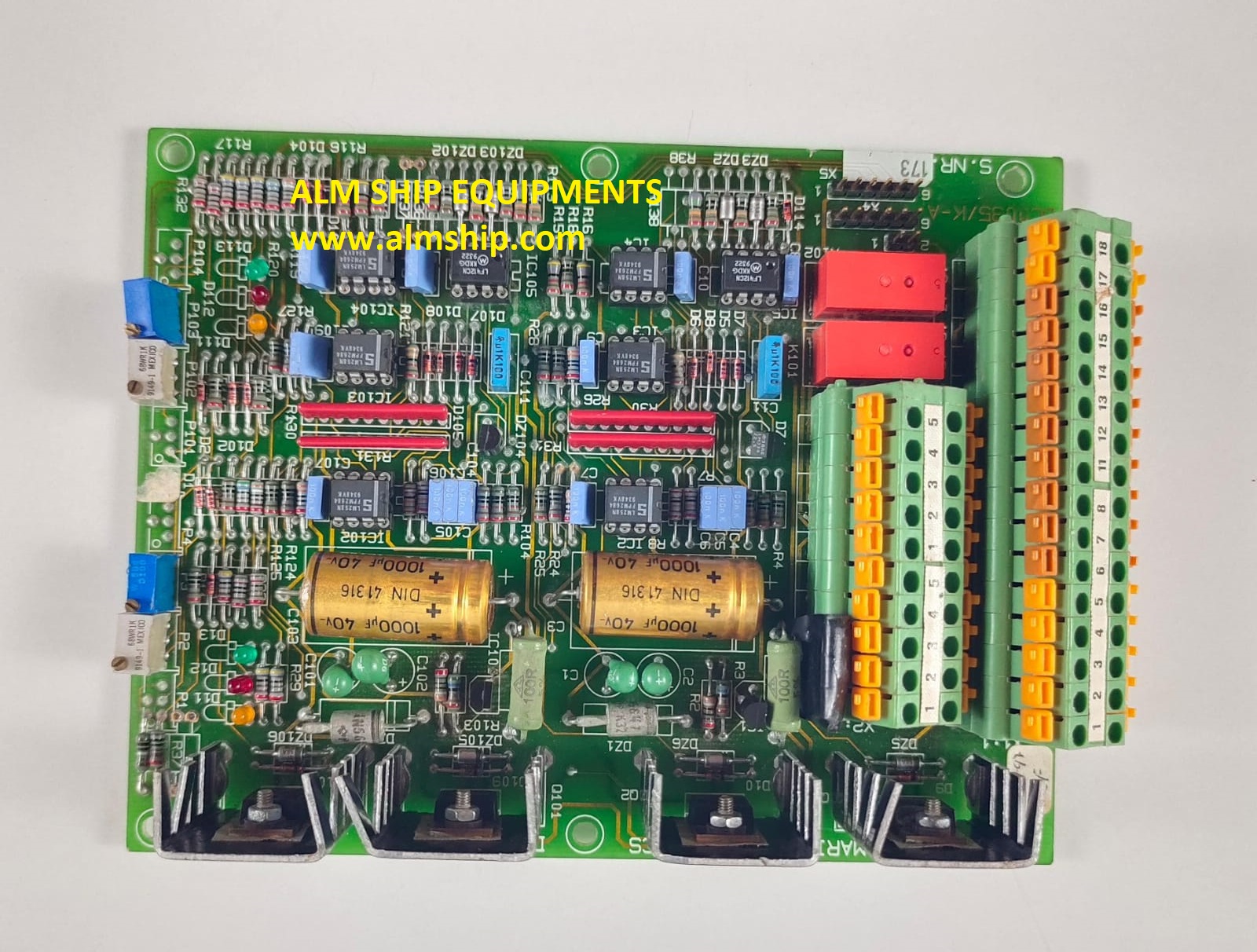 Ulstein Marine Electronics DC0035-A Printed Circuit Board