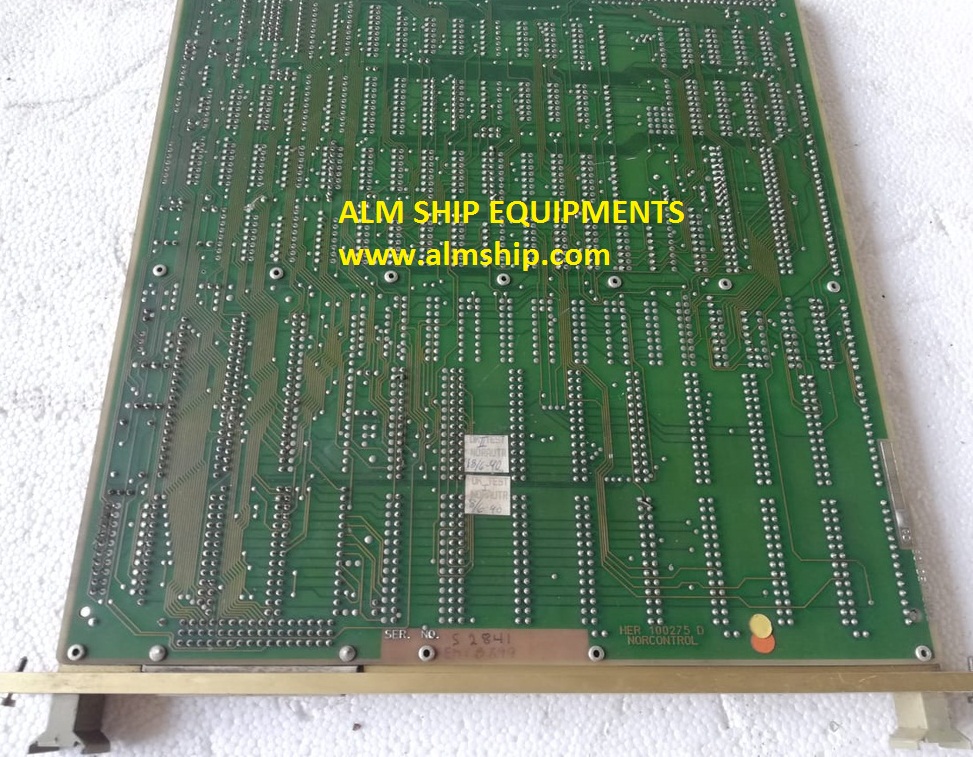NOR CONTROL HER 100275D PROCESSOR CARD