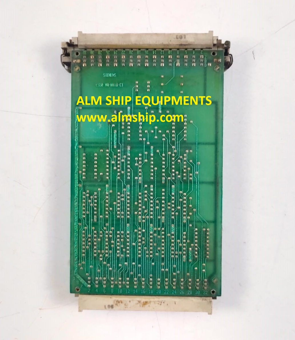 Siemens 6 EM 6 244-0A / E550 MA-W818-C1 Pcb Card