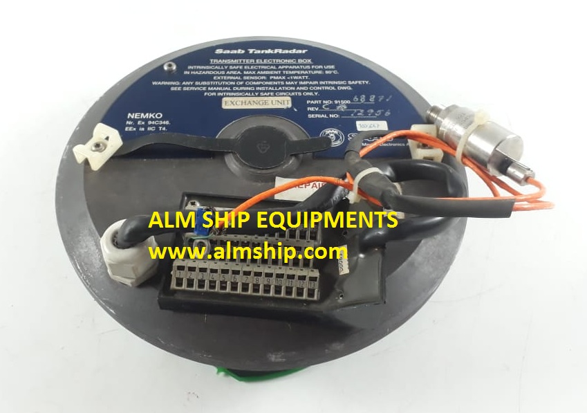Saab Marine Tank Radar Transmitter Single Lock(WITH-OUT SENSOR)