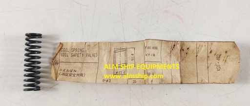 TANABE H-73/H-74 COIL SPRING (OIL SAFETY VALVE)