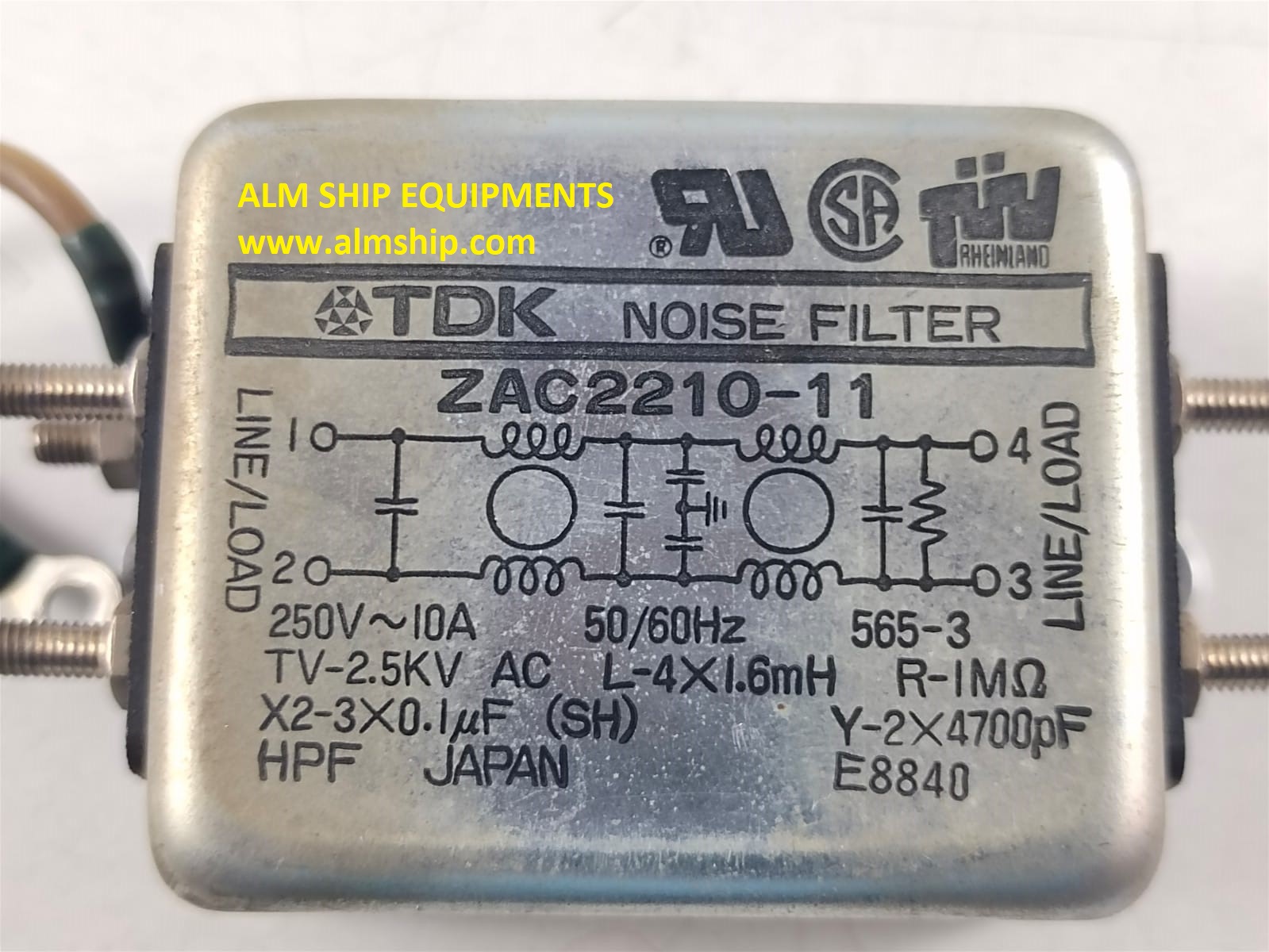 TDK ZAC2210-11 Noise Filter