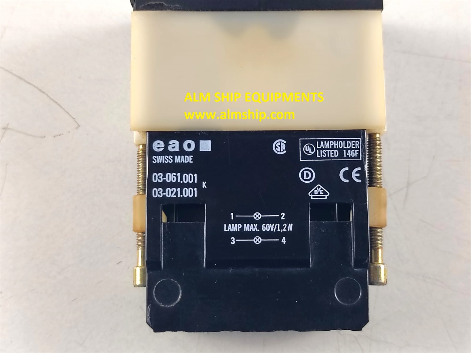 Eao 03-061.001 & 03-021.001 Lamp Holder