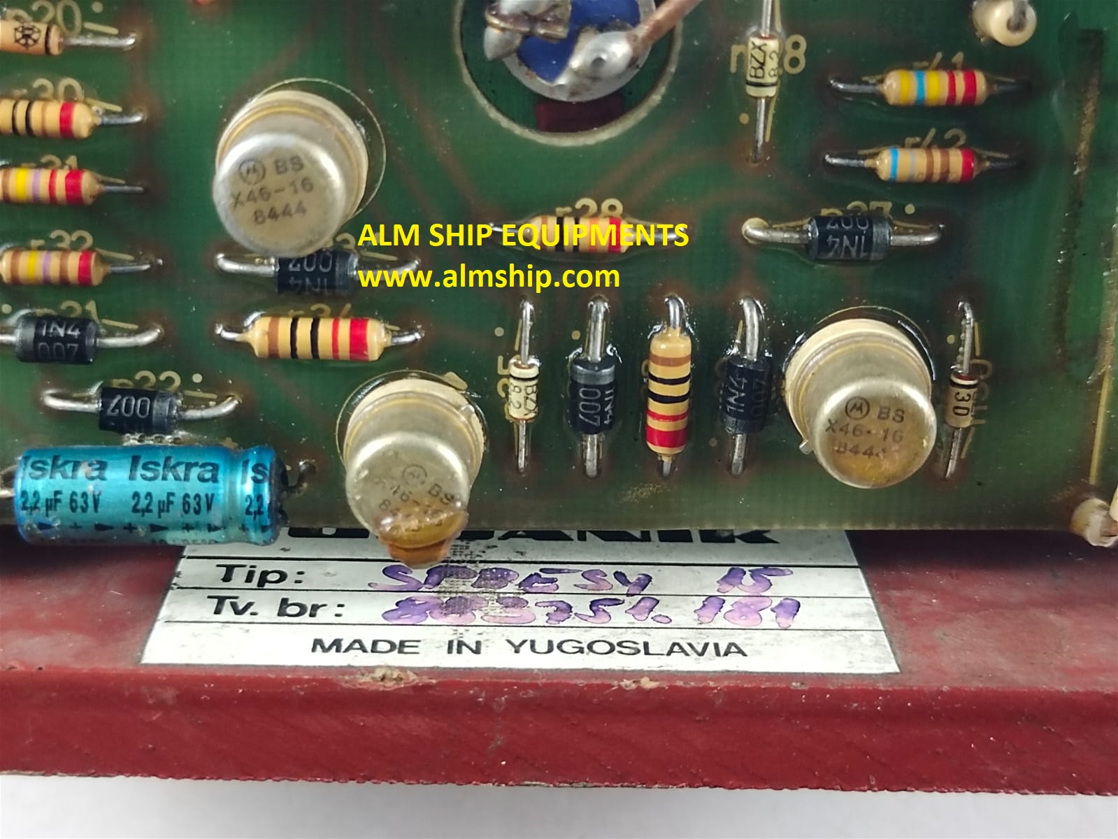 Siemens Uljanik Sppresy 15 883751.189 Voltage Regulator