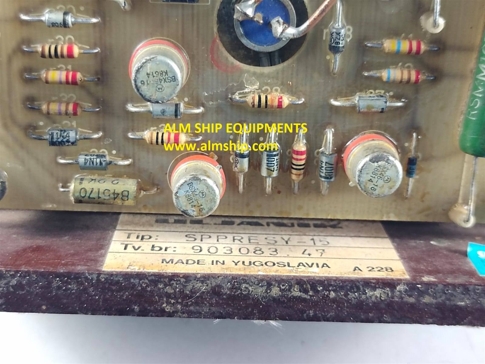 Siemens Uljanik Sppresy 15 903083.47 Voltage Regulator