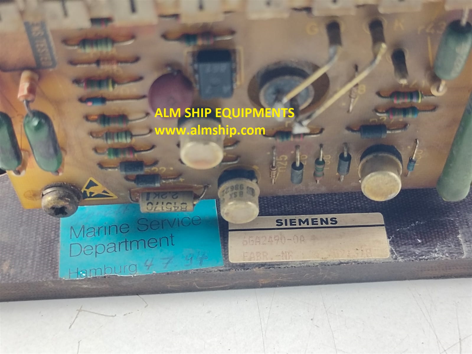 Siemens 6GA 2490-0A Voltage Regulator