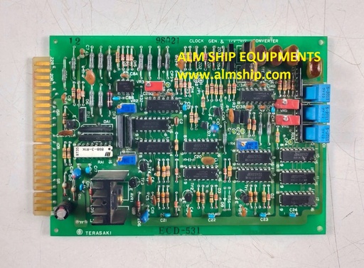 Terasaki ECD-531 K/833/21-001B Clock Gen. & I/V. V/I Converter Pcb Card